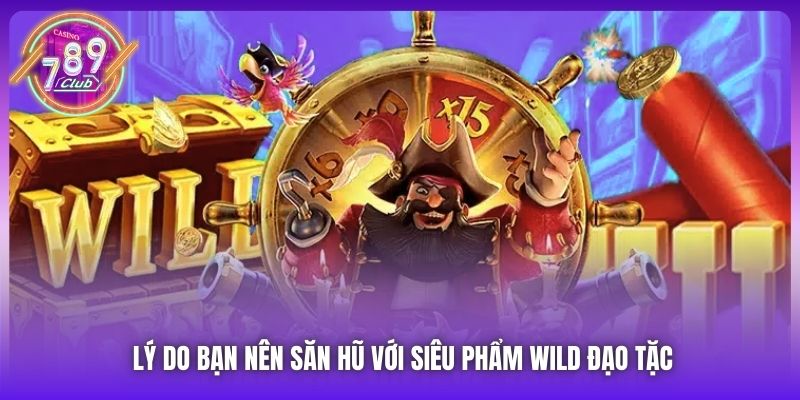 Lý do bạn nên săn hũ với siêu phẩm Wild Đạo Tặc